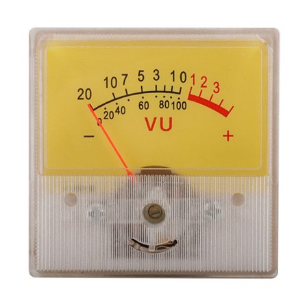 Opgraderet VU Level Meter 500uA Pointer Digital DB Tube Amplifier Meter Audio Volume Meter Power Meter til hjemmebiograf