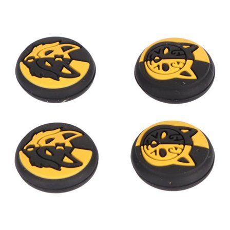 4 kpl silikonista valmistettua peukalotuen ammattimaista liukuestepeukalotuen suojusta Switchille, Switch Litelle ja Switch OLEDille