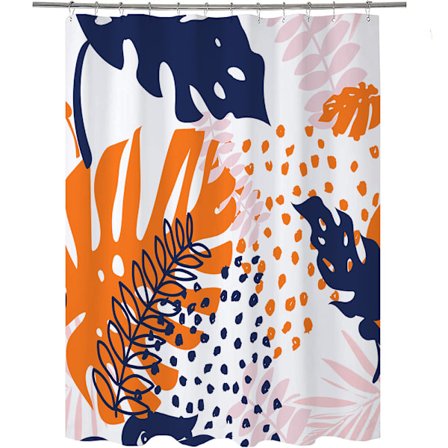 Söpö kangas kylpyhuoneen suihkuverho, moderni vedenpitävä kylpyverho, 180*200cm