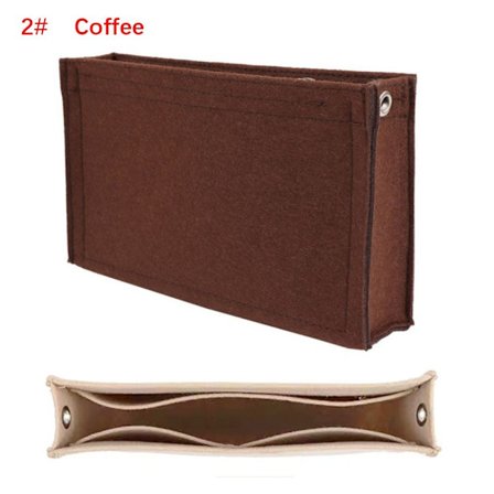 Filt-inläggsväska Handväska Liner KAFFE 2# 2#