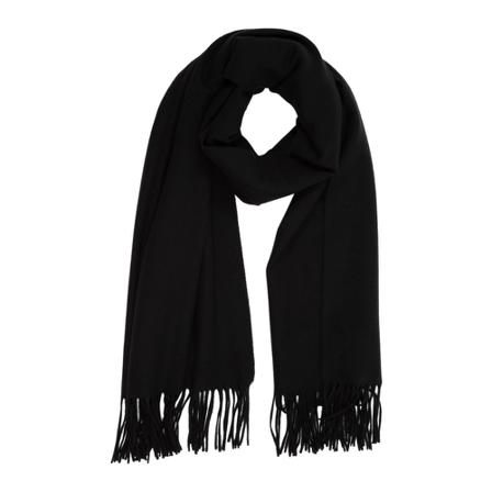 Boutique Moschino women's wool Halstørklæde Sort, Dame, Størrelse: ONE Size