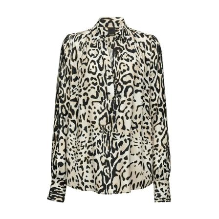 Pinko - Blusar - Svart - Dam - Storlek: L/xl, Dam, Storlek: L/XL