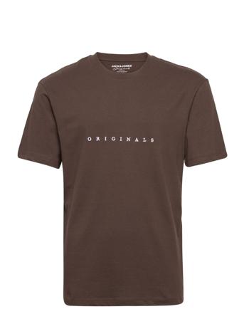 Jorcopenhagen Tee Ss Crew Neck Noos T-shirt Brun Jack & J S