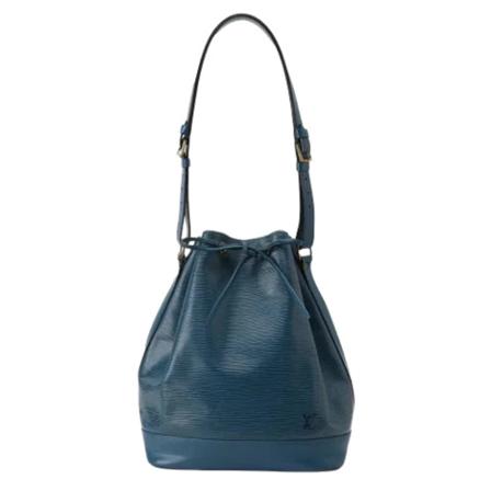 Louis Vuitton Vintage, Pre-owned Leather louis-vuitton-bags Blauw, Dames, Maat:ONE Size,leer