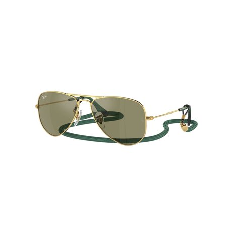 Ray-Ban Junior Aviator - Solglasögon - Guld - Barn - RJ9506S 223/6R 5214