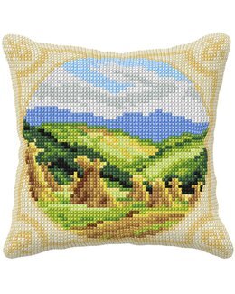 Broderikit Pude Sommer - Orchidea