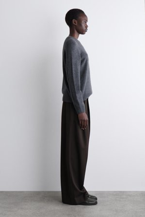 COS Women's Chunky Leather Shoes in Black