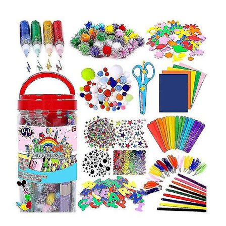 Kunst- og Håndværksprodukter til Børn - Kreativ Håndværkssæt til Småbørn