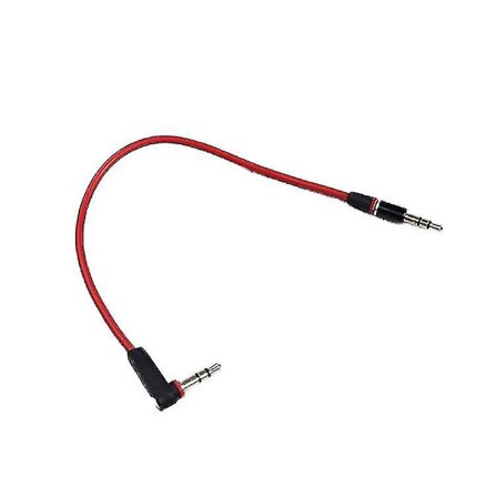 3,5 mm Kort 20 cm Jack till Jack Aux-kabel Han till Han Stereo Audiokablar Sladd A