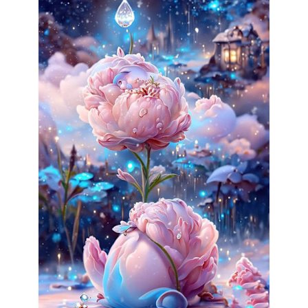 30x40cm 5D DIY Diamantmålning Full,Maison de Rêve#P,DIY Diamant