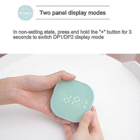 Neliönmuotoinen pieni herätyskello, valoisa, äänetön, LED, monitoiminen digitaalinen kello valolla