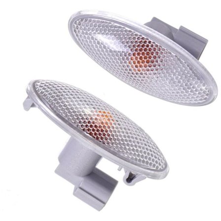 2X Bil Side Blinklys Pære 12V - Mud Dynamisk Lys Sidelys til Yaris 2006-2013