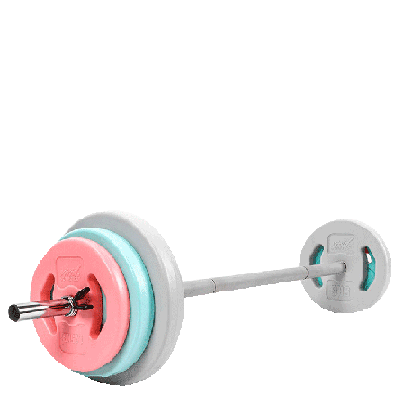 Gymstick Vivid 20 kg pump set inkl. Skivstång