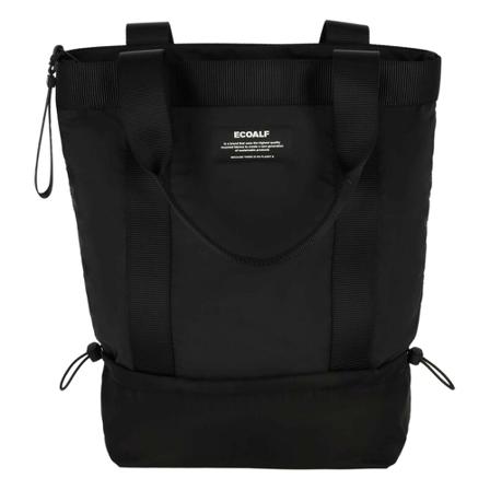 Ecoalf Shopper Sort, Herre Tasker, Størrelse: ONE Size