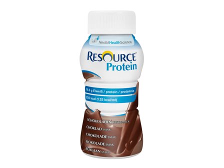Resource Protein, fullverdig proteinrik næringdrikk, Sjokolade, 4x200 ml