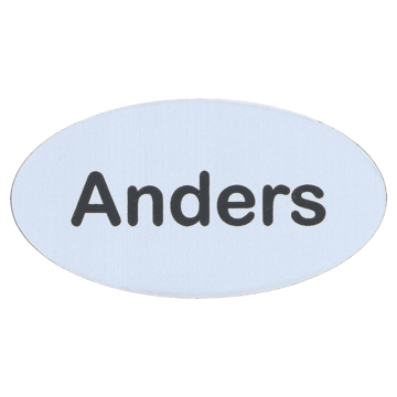 Navneskilt magnet - eget navn