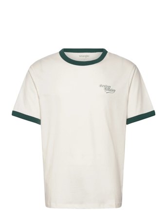 Ringer Tee White Wrangler