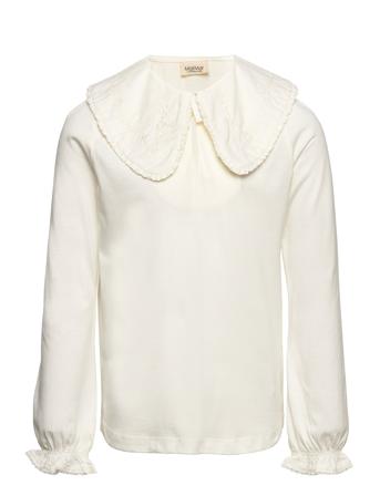 Talla Bluse Tunika Hvit MarMar Cph*Betinget Tilbud