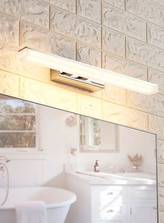 Tinka vegglampe L46 - krom/opal