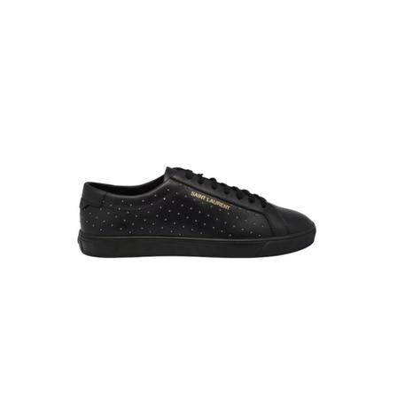 Saint Laurent Brooklyn Moon Plus sneakers , Zwart , Heren , Maat: 40 EU