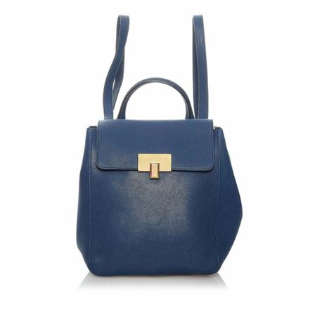 Chloé Pre-owned Rugzak , Blauw , Dames , Maat: ONE Size Vintage Tassen