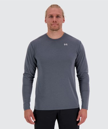 Men's Training Longsleeve steel grey / L