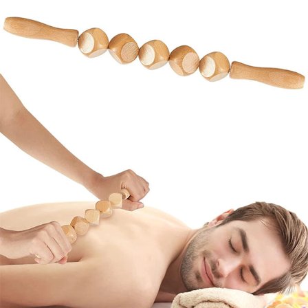 Træ Massage Værktøjer Anti Cellulite Massager Håndholdt Cellulite Massage Rulle Lymfedrænage Massage Værktøjer