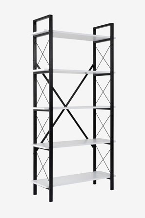 Hanah Home - Bokhylla Elysian - Vit - Bokhyllor - Från Homeroom