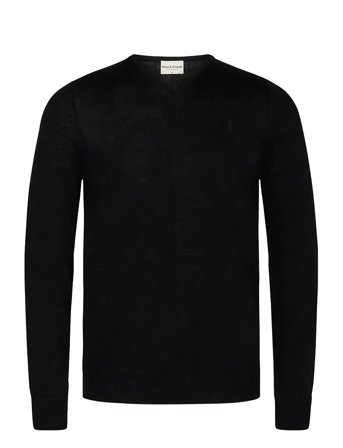 Bs Uranus Regular Fit Knitwear Black Bruun & Stengade