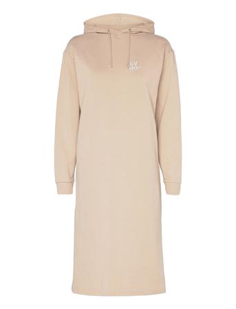 W. Sweatshirt Dress Beige Svea
