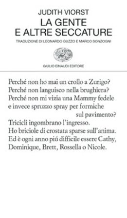 La gente e altre seccature Judith Viorst