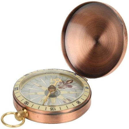 Vintage Kompass Metall Flip Kompass Taschenuhr Kompass Geeignet Für Camping Wandern