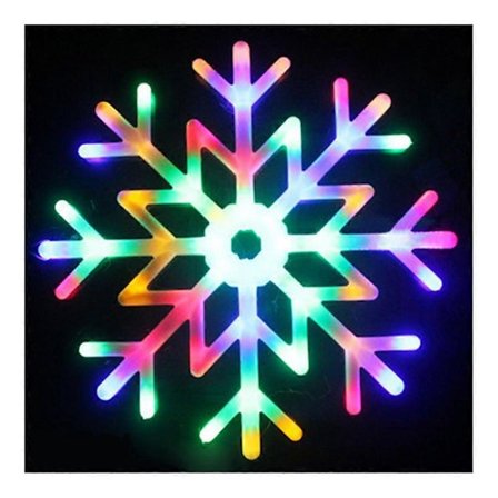 40 cm LED Lumihiutale Monivärinen Valoriipus