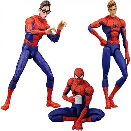6-tommers Spider-man actionfigurer, Legends Series Spider-man: Across The Spider-verse, Peter Parker Playsets Toy