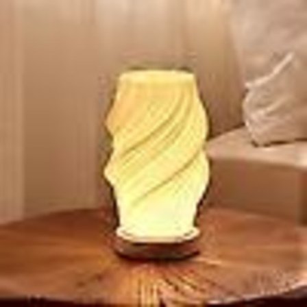 Bordlampe til soveværelse, lille natbordslampe, sengelampe, varm hyggelig stemningsbelysning