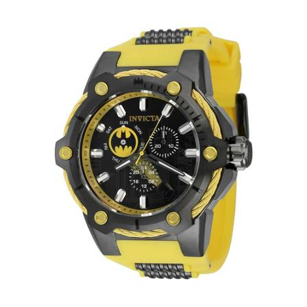 Invicta Watches, DC Comics - Batman 41174 Quartz Herenhorloge - 53mm Grijs, Heren, Maat:ONE Size