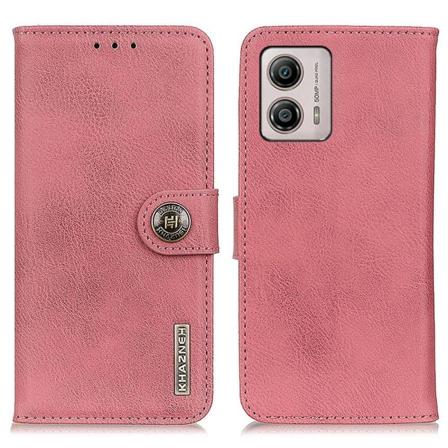KHAZNEH Motorola Moto G53 5G Plånboksfodral - Rosa Rosa