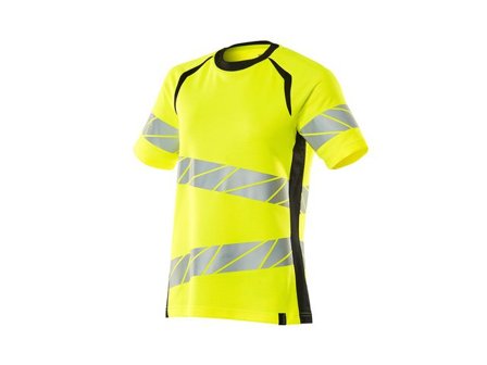 MASCOT Varsel t-shirt dam Kl 2 gul L - Lyreco - Arbetskläder - Varselkläder - Varselt-shirts