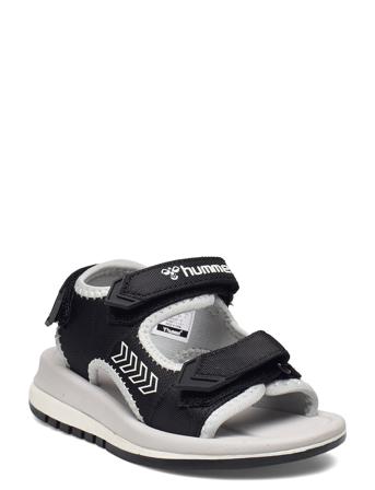 Zori Sandal Jr Black Hummel
