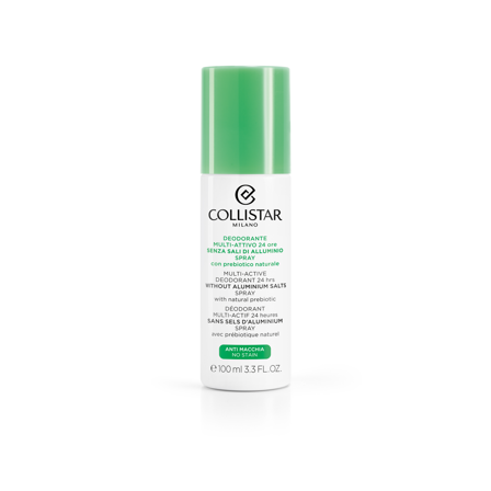 Collistar Deodorante Multi-Attivo Senza Sali di Alluminio 24H 100ml - Deodorante Spray