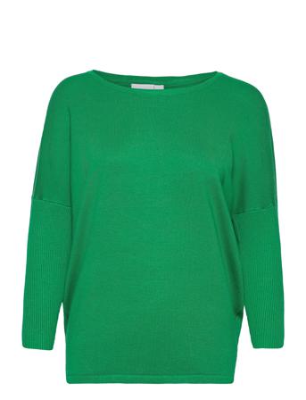 Milasz R-Neck Pullover Pullover Grønn Saint Tropez