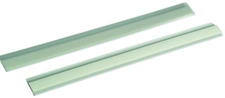 Hager UZ13Z5 Merkintälista 13 moduulille, ruostumaton teräs, 10 kpl, Sähkön jakelu & virrantuotto