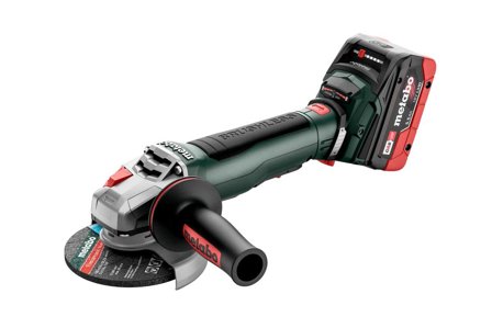 Metabo WPB 18 LT BL 11-125 Vinkelsliper med batteri og lader, Maskiner