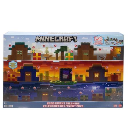 TG Minecraft, Mini Mobheads - Joulukalenteri 2022 monivärinen
