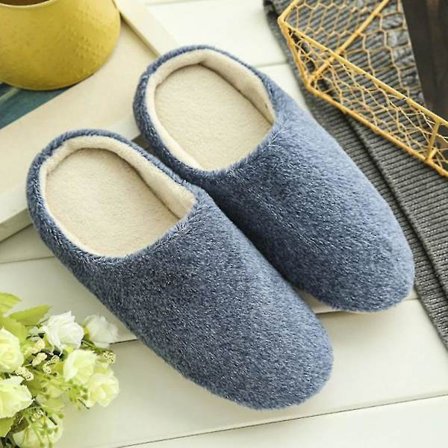 Plush Fleece Indoor Slippers Winter Shoes For Women