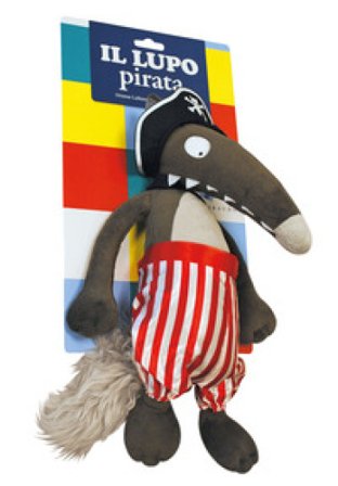 Il lupo pirata. Amico lupo. Ediz. a colori. Con peluche Orianne Lallemand