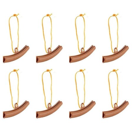 8 st Färgglada Däck Hjulbytes Kantsparare Bil Motorcykel Hjul Fälgskydd Däck Fälg Kantskydd