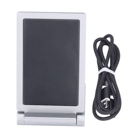 Mobiltelefon Trådløs Lading Lett å Bære Tre Lademoduser Kunstnerisk Tekstur Lading Mobiltelefonstativ