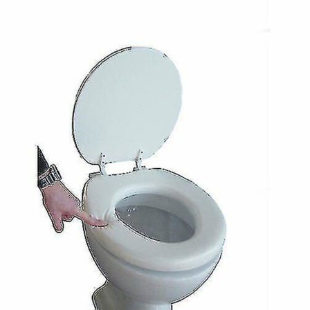 Ultrapehmeä WC-istuimen pehmuste aikuisille, valkoinen, mukava wc-istuimen pehmuste
