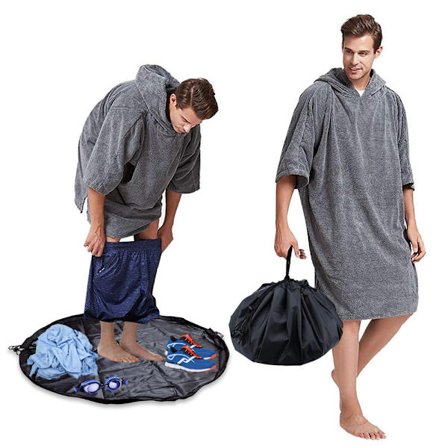 Sukelluspuvun säilytyskassi Rannan ja surffauksen nopea säilytyskassi Musta